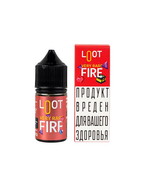 Жидкость Loot SALT - Very Rare Fire 25 мл ( 15 ± 3 мг ) ( Тропический Микс )