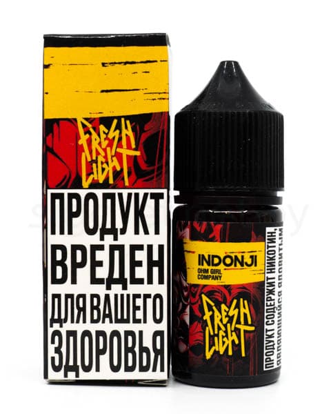 Жидкость INDONJI SALT - Fresh Light 30 мл ( 17 ± 3 мг ) ( Ананас Клубника )