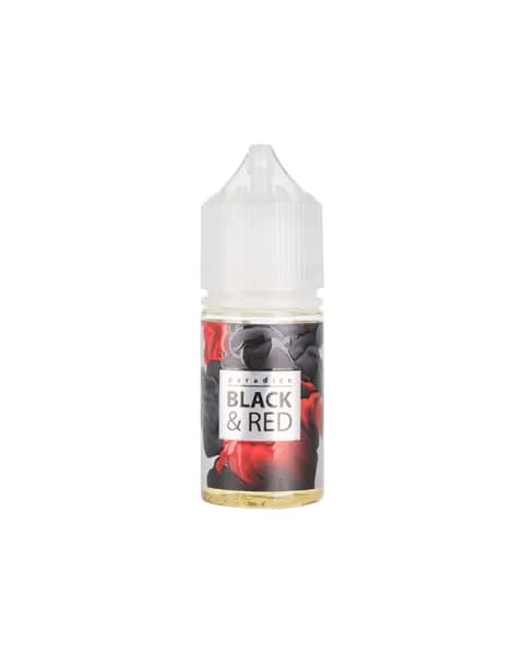 Жидкость Paradise - Black and Red 25 мл ( 17 ± 3 мг ) ( Черная Смородина Виноград )