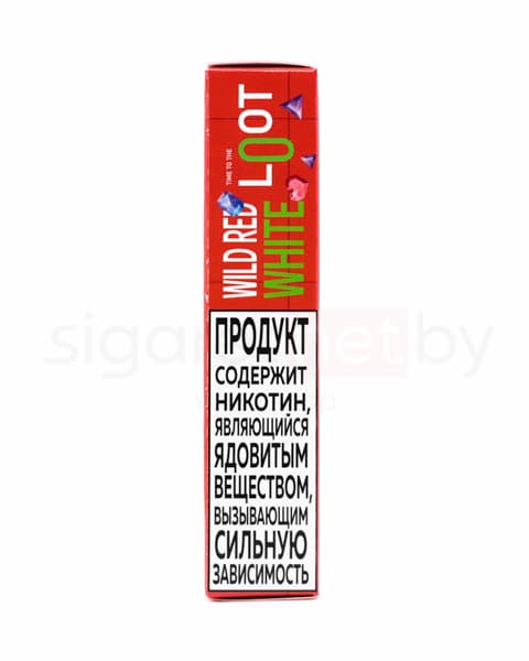 Жидкость Loot SALT - Wild Red White 30 мл ( 15 ± 3 мг ) ( Вишневый Йогурт )