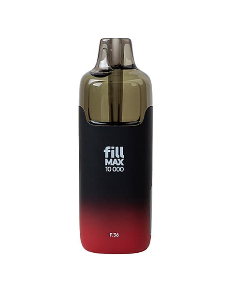 Одноразка fill MAX 10000 - 650 mAh - Клубника Малина Вишня ( F36 ) ( 10 мл. Крепость 17 ± 3 мг\ мл )
