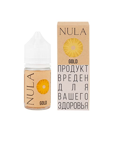 Жидкость NULA - Gold ( Кислый Ананас ) 25 мл ( 0 мг ) РБ