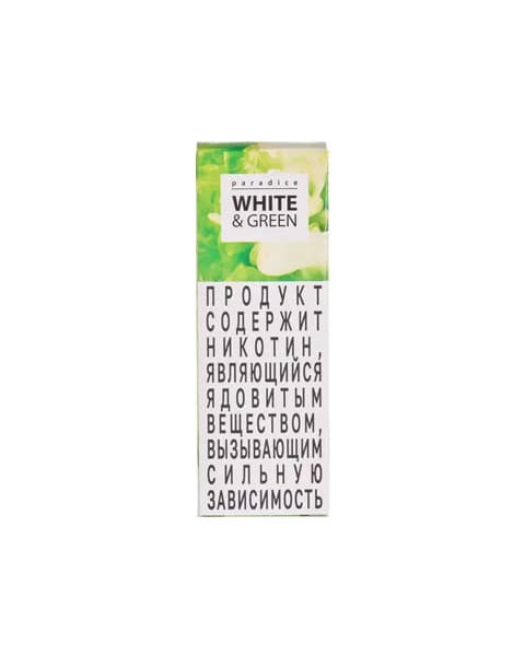 Жидкость Paradise - White and Green 25 мл ( 17 ± 3 мг ) ( Яблоко Кактус )