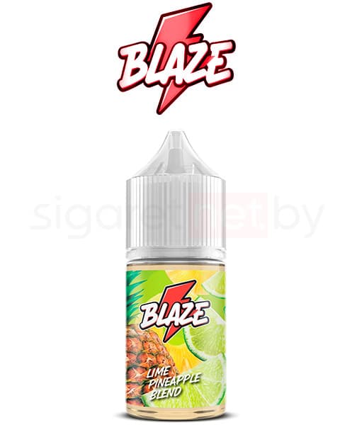 Жидкость BLAZE SALT - Lime Pineapple Blend ( Сочный Микс из Ананаса и Лайма ) 30 мл ( 20 мг )