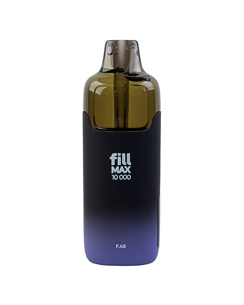 Одноразка fill MAX 10000 - 650 mAh - Черника ( F48 ) ( 10 мл. Крепость 17 ± 3 мг\ мл )
