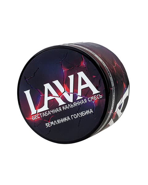 Бестабачная кальянная смесь LAVA - Земляника Голубика 50 гр. ( MEDIUM )