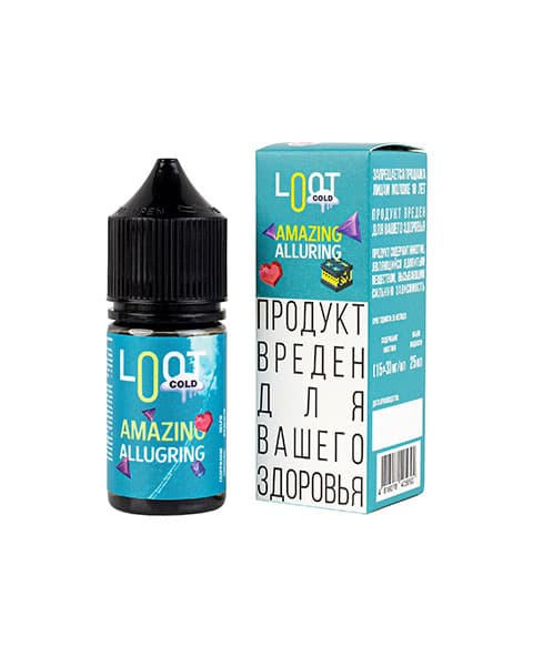Мохито – Жидкость Loot Cold SALT Amazing Alluring 25 мл ( 15 ± 3 мг )