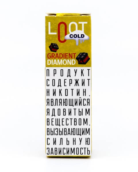 Жидкость Loot Cold SALT - Gradient Diamond 10 мл ( 15 ± 3 мг ) ( Ананас Личи )