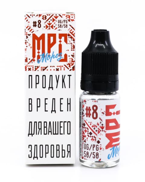 Жидкость МРС Мороз #8 10 мл ( 17 ± 3 мг ) ( Брусника Смородина )