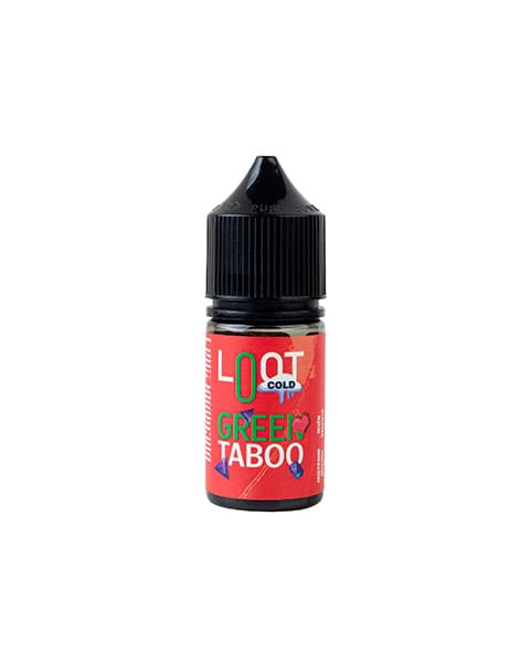Зеленое Яблоко – Жидкость Loot Cold SALT Green Taboo 25 мл ( 15 ± 3 мг )