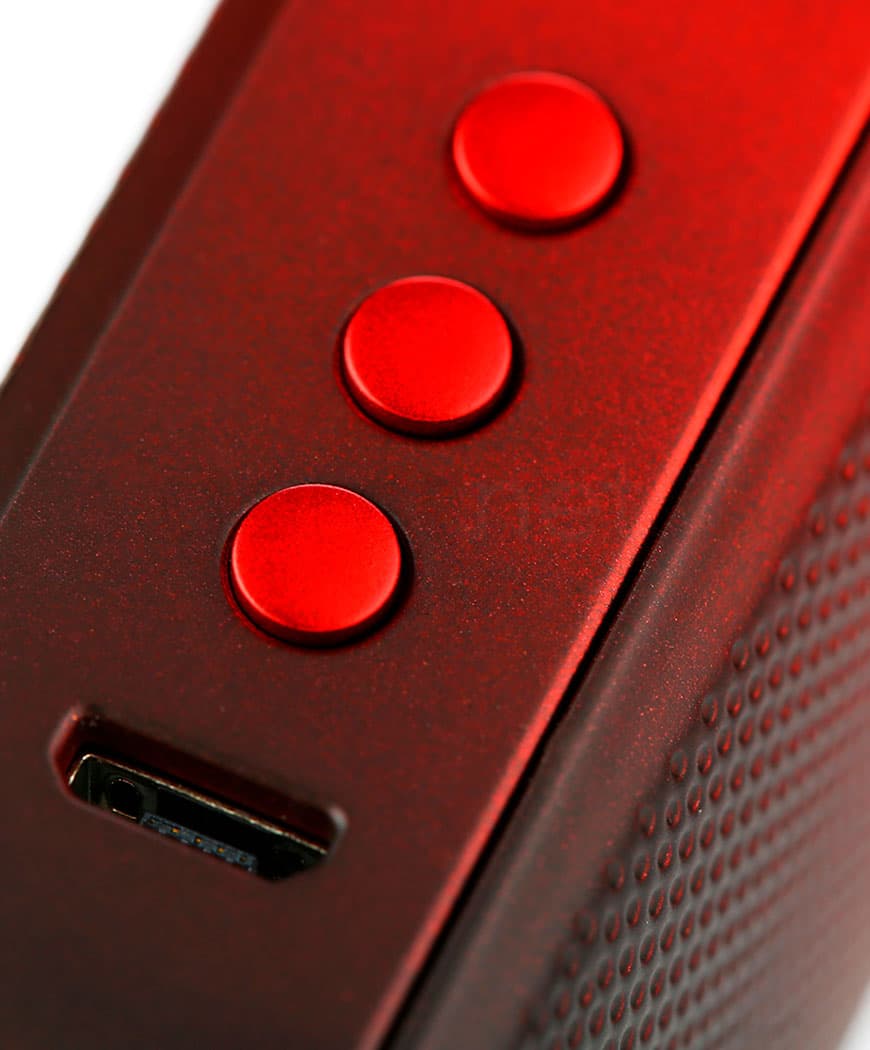 Батарейный мод Vaporesso GEN \ GEN S 220W TC ( без батареи ) ( Черно - Красный )