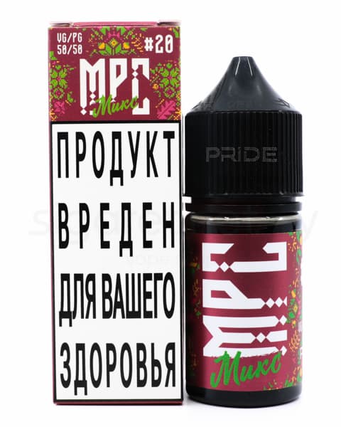 Жидкость МРС Микс #20 - Фьюжн 30 мл ( 17 ± 3 мг ) ( Морс из Клубники, Маракуйи и Киви )