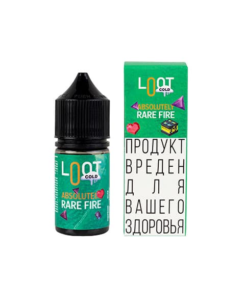 Ягоды – Жидкость Loot Cold SALT Absolutely Rare Fire 25 мл ( 15 ± 3 мг )