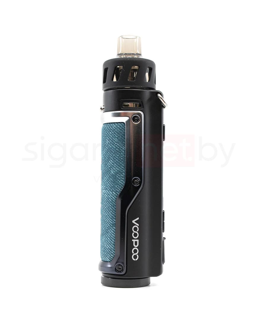 Стартовый комплект VOOPOO ARGUS X 18650 80W Pod Mod - 4.5 мл. ( Черный ) Denim&Silver