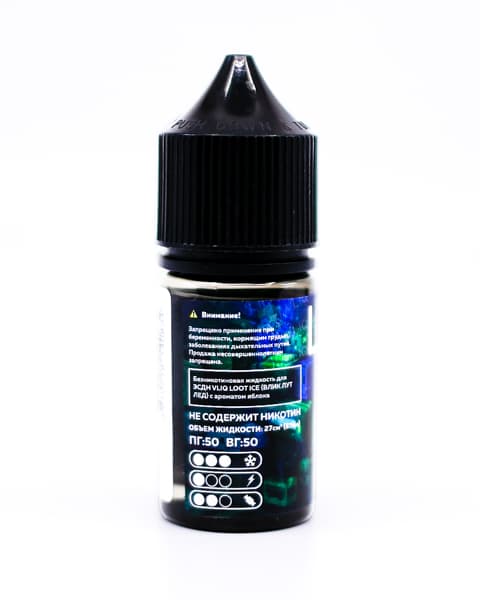 Жидкость Loot Ice SALT - Зеленое Запретное Яблоко 27 мл ( 0 мг )
