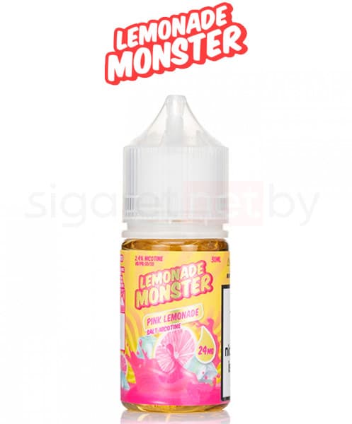 Жидкость Lemonade Monster SALT - Pink ( Розовый Лимонад ) 30 мл ( 20 мг )