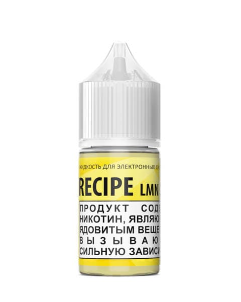 Жидкость RECIPE SLT LMN CUPCK 30 мл ( 20 мг ) ( Лимонный Капкейк )