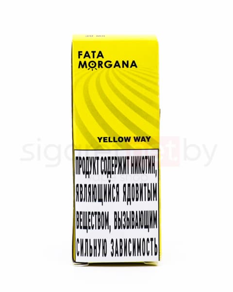 Жидкость FATA MORGANA SALT - Yellow Way 30 мл ( 15 ± 3 мг ) ( Банан )