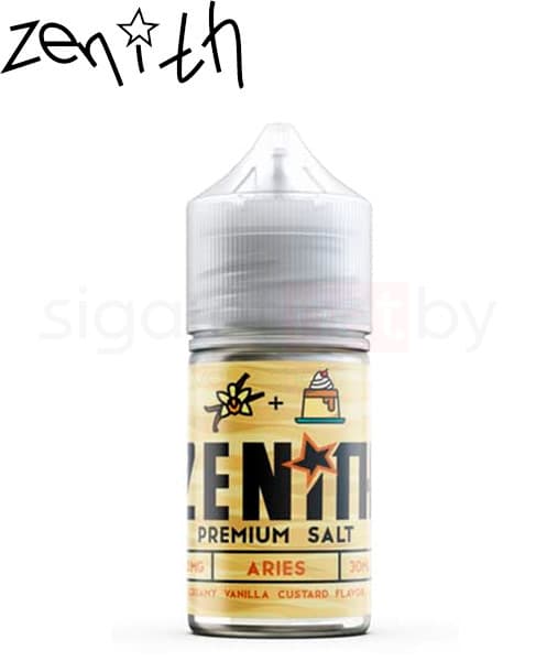 Жидкость Zenith SALT - Aries ( Ванильный Заварной Крем ) 30 мл ( 20 мг )