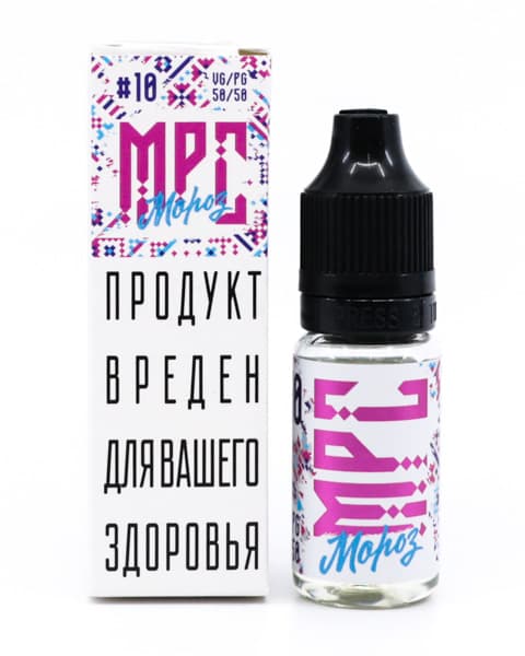 Жидкость МРС Мороз #10 10 мл ( 17 ± 3 мг ) ( Лесные Ягоды )
