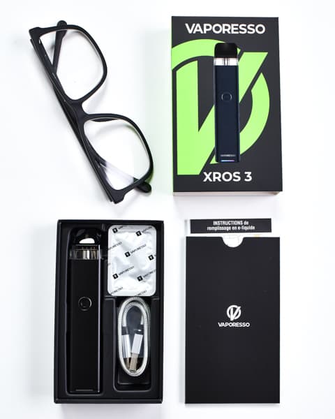 Вейп Vaporesso XROS 3 Pod 1000 mAh - 2 мл. ( Черный ) Black