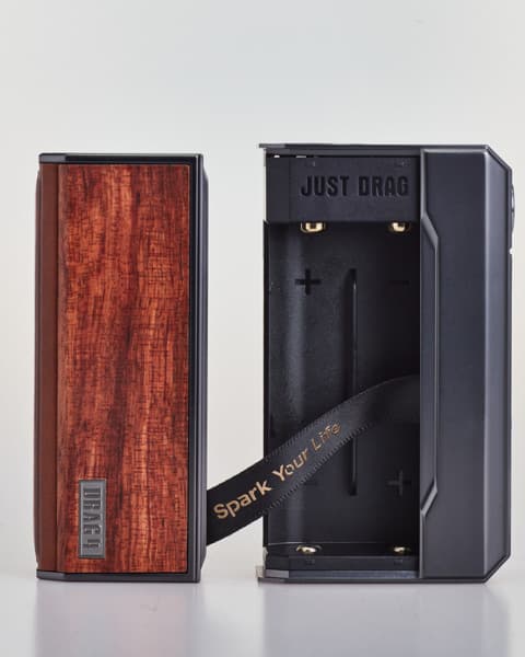 Мод VOOPOO DRAG 4 177W TC Mod ( Черно - Красный ) Gun Metal Rosewood
