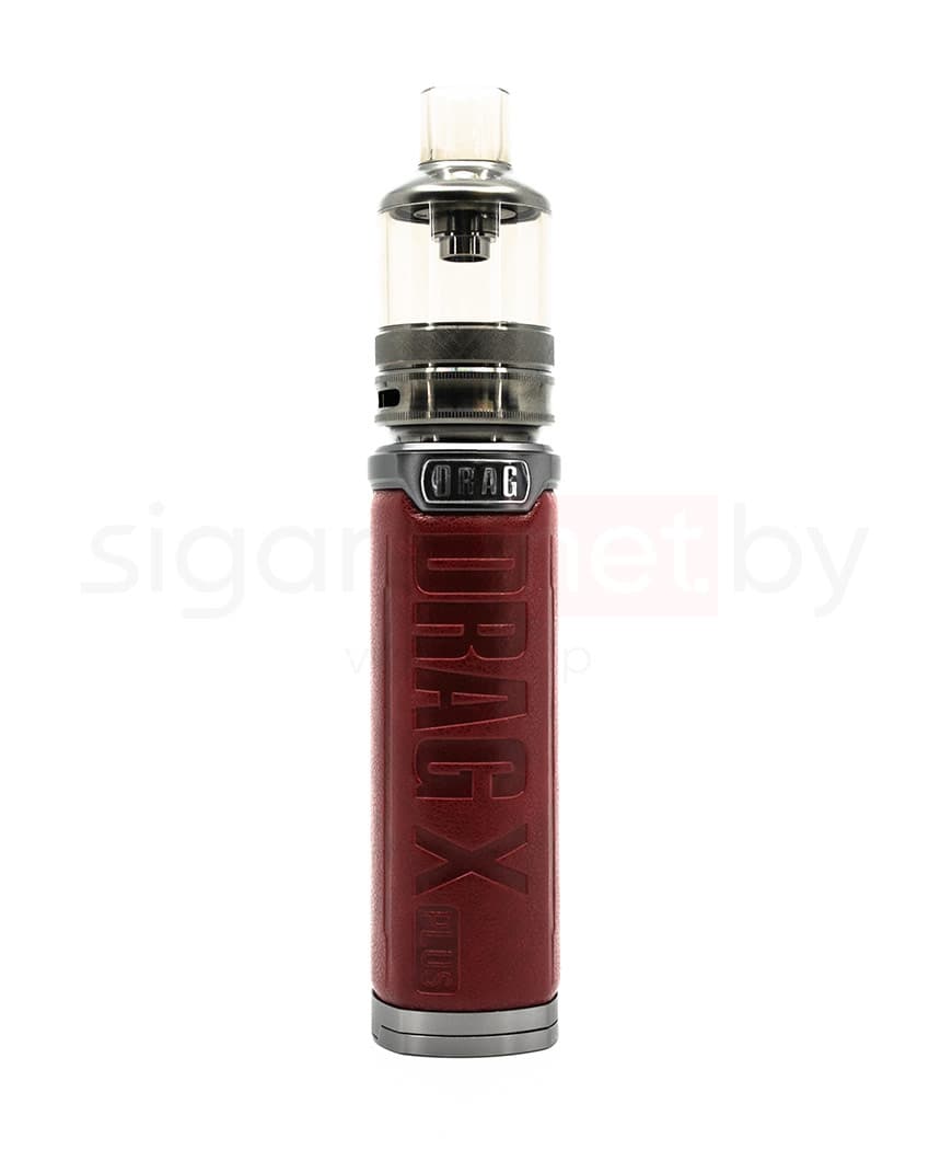 Стартовый комплект VOOPOO DRAG X Plus 100W Pod - 5,5 мл ( без батареи ) ( Красно - Коричневый ) Marsala