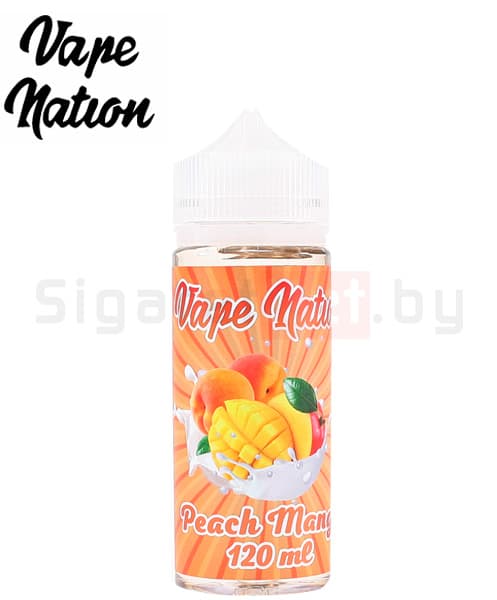 Vape Nation - Peach - Mango (Персик - Манго), 120 мл (3 мг)