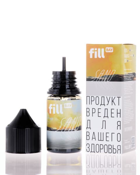 Жидкость fill BAY - Sand ( Банановый Милкшейк ) 25 мл ( 15 ± 3 мг )
