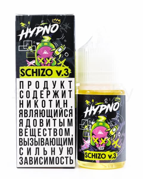 Жидкость HYPNO SCHIZO V.3 30 мл ( 17 ± 3 мг ) ( Ледяная Кола с Виноградом )