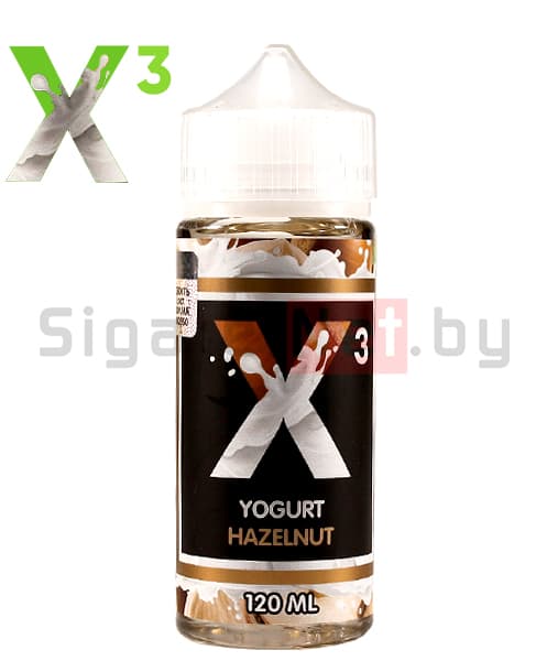 X-3 Yoghurt - Hazelnut, 120 мл (3 мг)