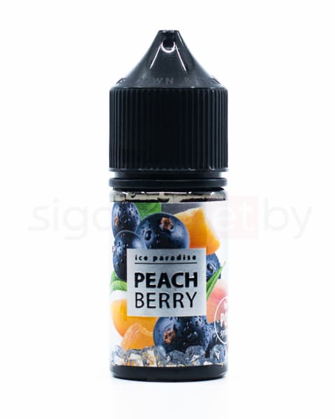 Жидкость ICE PARADISE SALT - Pich Berry 27 мл. ( 0 мг )