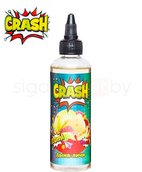 CRASH - Дыня - Личи, 120 мл (3 мг)