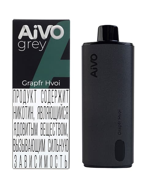 Грейпфрут Хвоя – Одноразка AiVO grey (Grapfr Hvoi) ( 10 мл. Крепость 17 ± 3 мг\ мл )