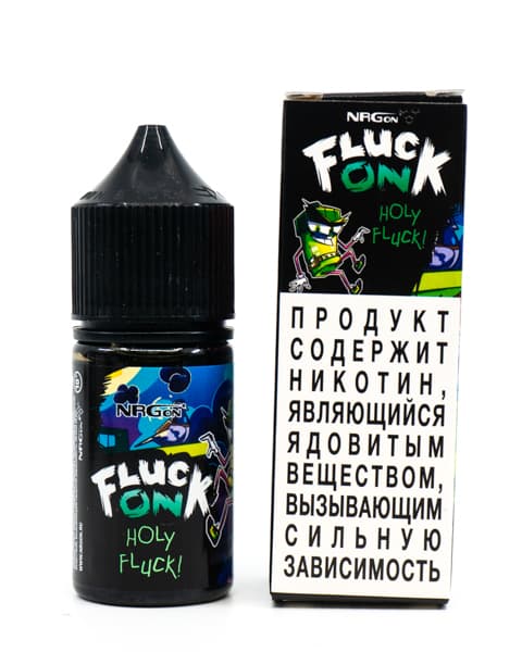 Жидкость Fluck On - Holy Fluck 30 мл ( 17 ± 3 мг ) ( Жвачка с Виноградом )