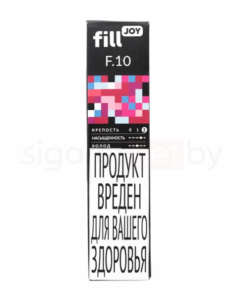 Электронная система курения ( одноразовая ) fill JOY 500 - 400 mAh - Голубая Малина ( F10 ) ( 2 мл. Крепость 17 ± 3 мг\ мл )