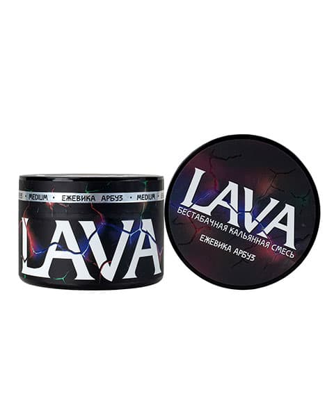 Бестабачная кальянная смесь LAVA - Ежевика Арбуз 50 гр. ( MEDIUM )