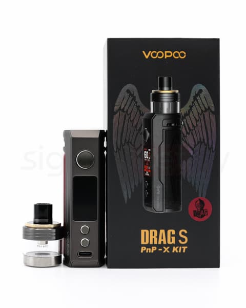 Стартовый комплект VOOPOO DRAG S PNP X 60W VW Pod - 5 мл 2500 mAh ( Бордовый ) Knight Red