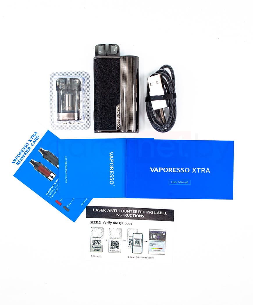 Стартовый комплект Vaporesso XTRA Pod - 900 mAh ( Серая Смола ) Grey Resin