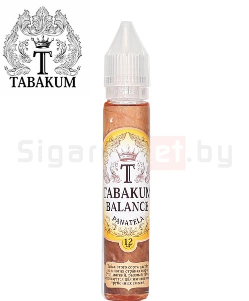 Готовая жидкость ElMerck Tabakum 30 мл Panatela 12 мг