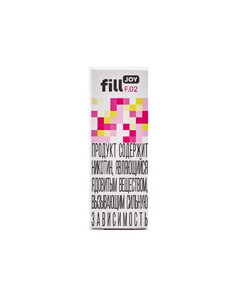 Жидкость fill JOY Классик - Розовый Лимон ( F02 ) 25 мл ( 6 ± 1 мг )