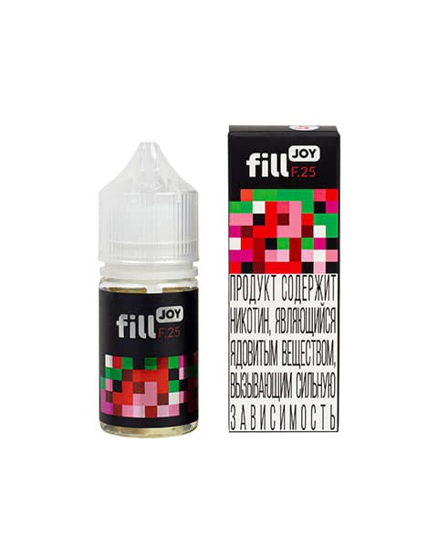 Жидкость fill JOY - Клубника Арбуз ( F25 ) 25 мл ( 17 ± 3 мг )