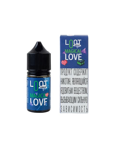 Мелисса – Жидкость Loot Cold SALT Magical Love 25 мл ( 15 ± 3 мг )