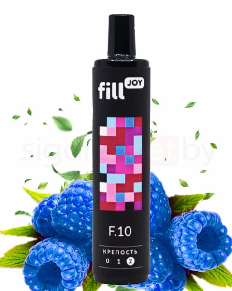 Электронная система курения ( одноразовая ) fill JOY 500 - 400 mAh - Голубая Малина ( F10 ) ( 2 мл. Крепость 17 ± 3 мг\ мл )