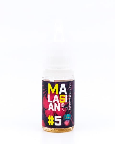 Жидкость Malasian Double Cold #5 10 мл ( 17 ± 3 мг ) ( Ледяной Виноград )