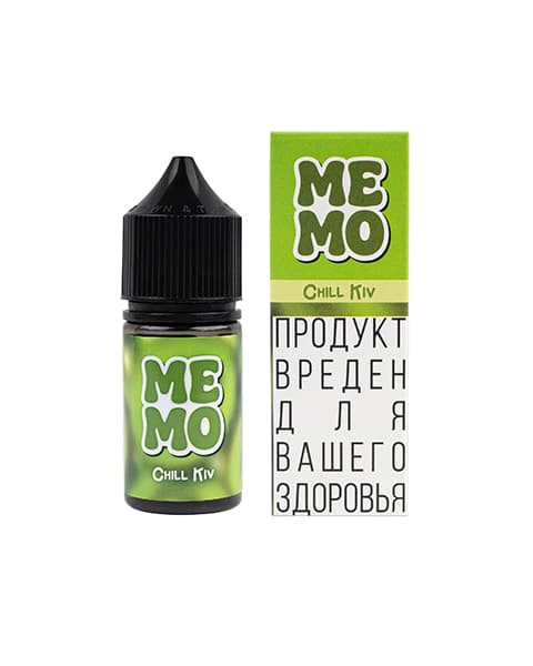 Чилийский Киви – Жидкость MEMO Chill Kiv 25 мл ( 17 ± 3 мг )