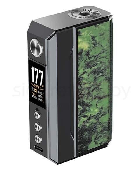 Мод VOOPOO DRAG 4 177W TC Mod ( Зеленый ) Gun Metal Forest Green
