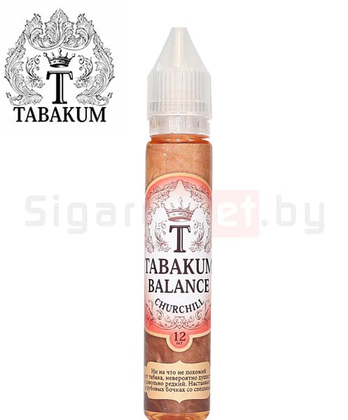 Готовая жидкость ElMerck Tabakum 30 мл Churchill 12 мг