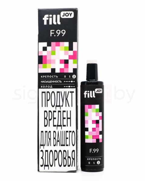 Электронная система курения ( одноразовая ) fill JOY 500 - 400 mAh - Драгон Фрут ( F99 ) ( 2 мл. Крепость 17 ± 3 мг\ мл )