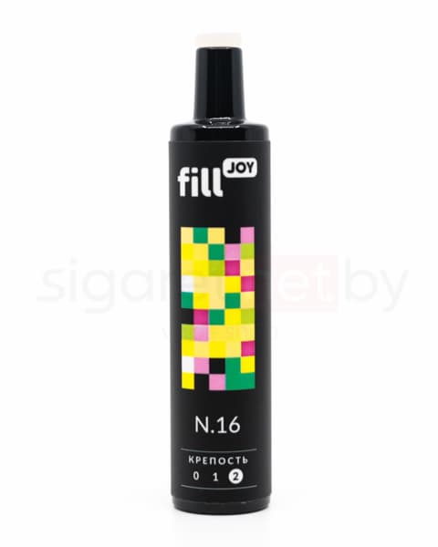 Электронная система курения ( одноразовая ) fill JOY 500 - 400 mAh - Энергетик ( N16 ) ( 2 мл. Крепость 17 ± 3 мг\ мл )